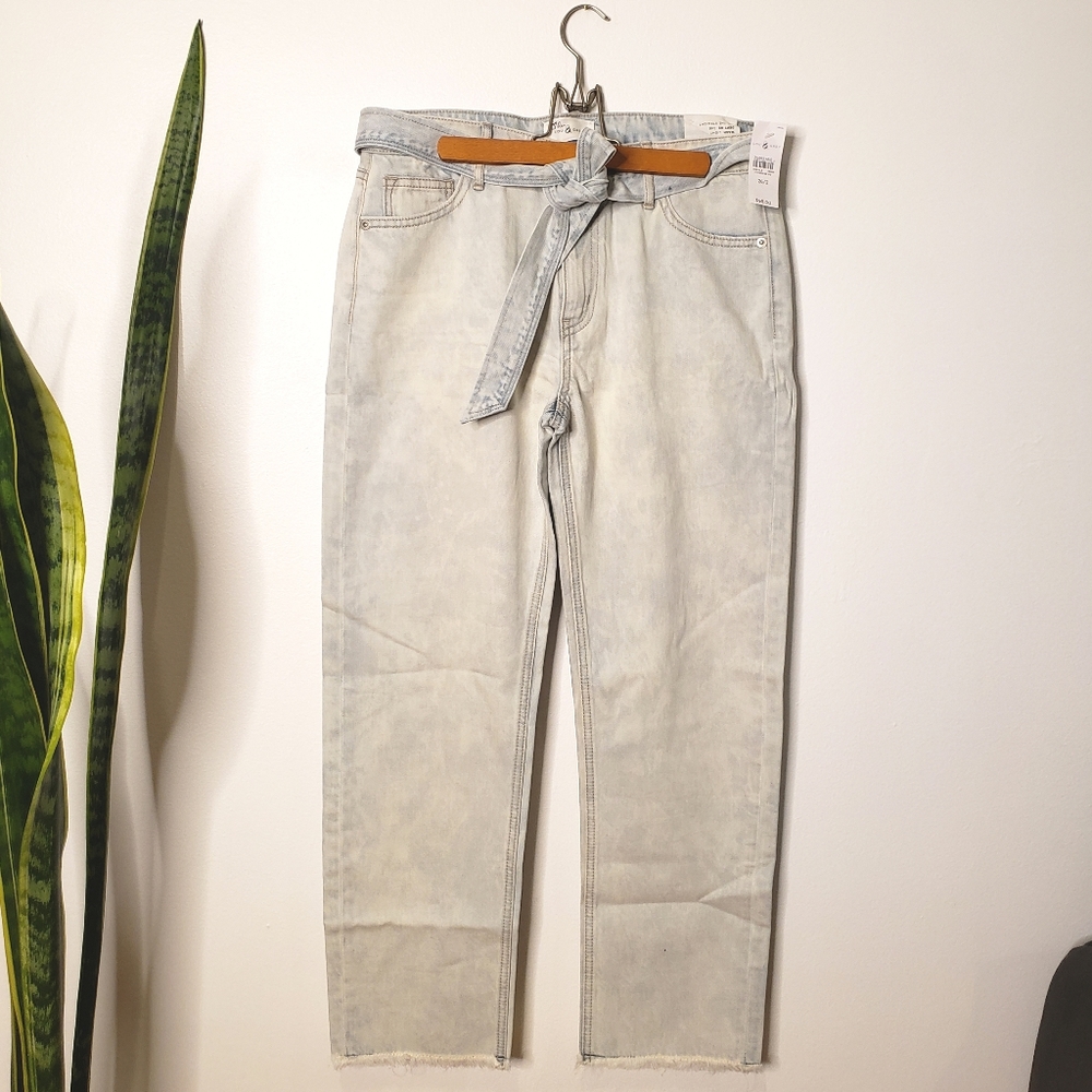 SOLD -- Lou & Grey Tie Waist Jeans